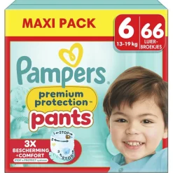 Pampers Premium Protection Pants Maat 6 Luierbroekjes Hot