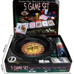 Pegasi 5 in 1 Casino set New