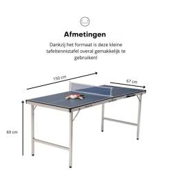 Pegasi Tafeltennistafel Mini Sport