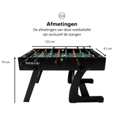 Pegasi Voetbaltafel Foldy Inklapbaar New
