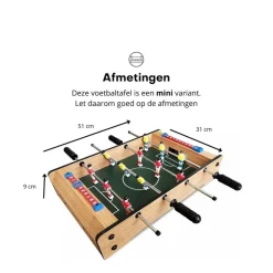 Pegasi Voetbaltafel Mini Discount
