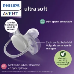 Philips Avent Ultra Soft SCF091/38 Fopspeen Discount