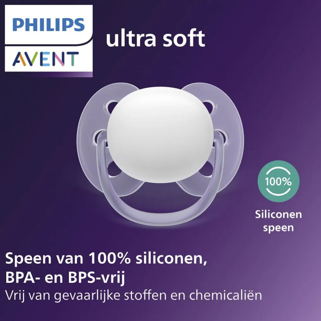 Philips Avent Ultra Soft SCF091/37 Fopspeen Online