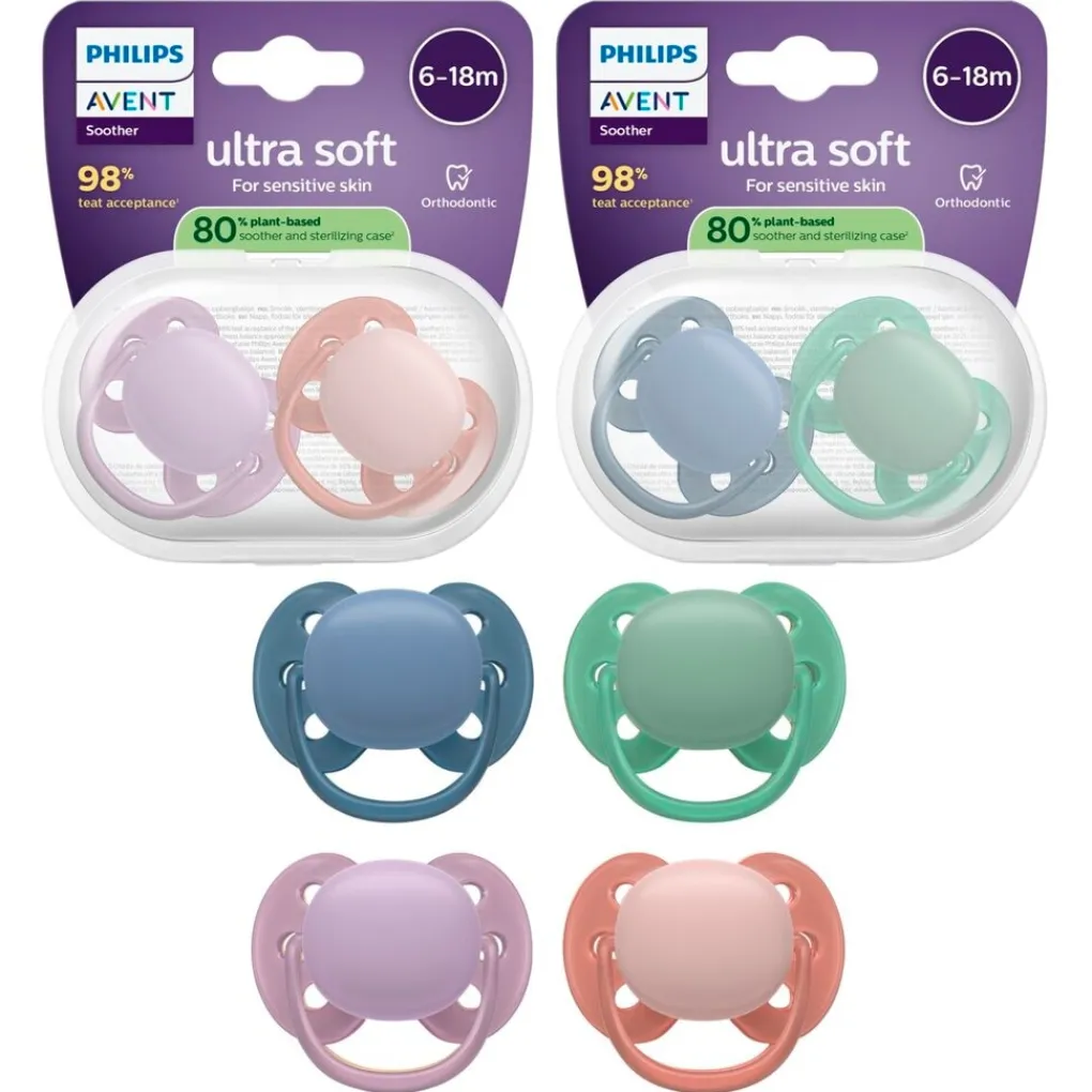 Philips Avent Ultra Soft SCF091/44 Fopspeen Hot