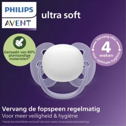 Philips Avent Ultra Soft SCF091/44 Fopspeen Hot