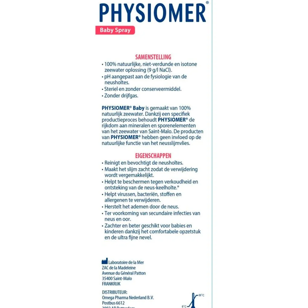 Physiomer Baby Spray Neusspray New
