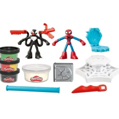 Play-Doh Marvel Spider-Man Launch & Slice Battle Kleiset Discount
