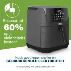 Princess 182061 Digital Aerofryer 6,5L 1800W New