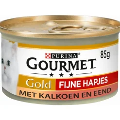 Gourmet Purina Gold Fijne Hapjes in Saus Kattenvoer Clearance