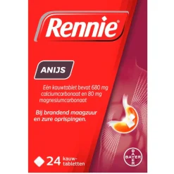Rennie Anijs Kauwtabletten Hot