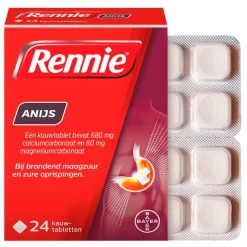 Rennie Anijs Kauwtabletten Hot