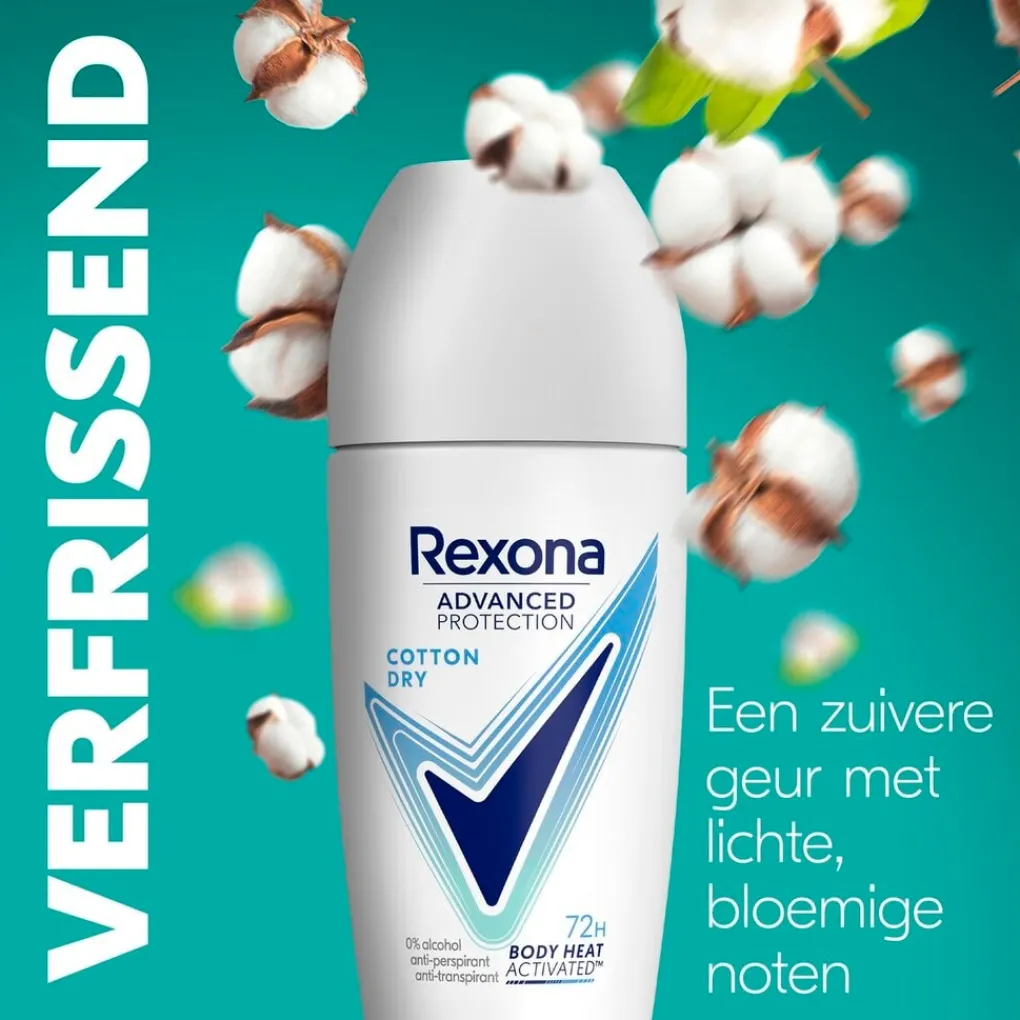 Rexona Advanced Protection Cotton Dry Antitranspirant Roller Best