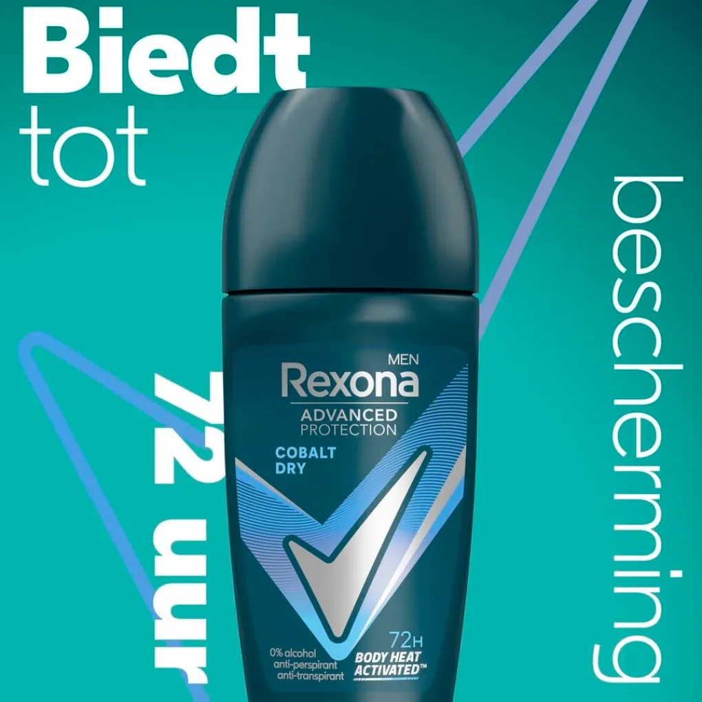 Rexona Men Advanced Protection Cobalt Dry Antitranspirant Deodorant Roller
