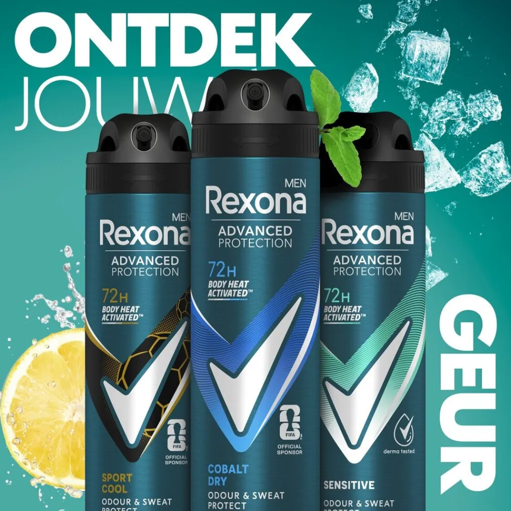 Rexona Men Advanced Protection Cobalt Dry Antitranspirant Spray Best