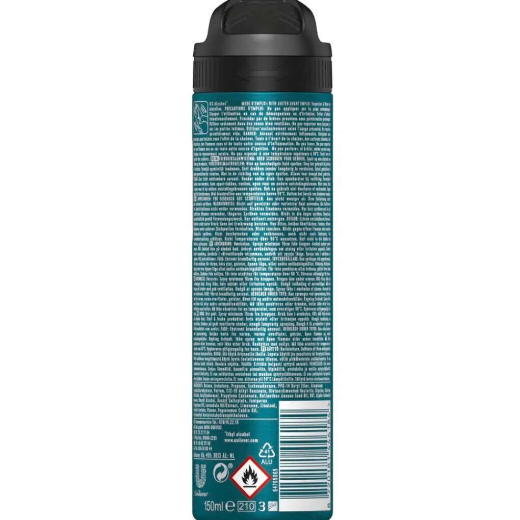 Rexona Men Invisible Black & White Clothes Deodorant Spray Best