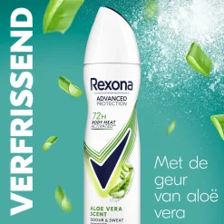 Rexona Women Advanced Protection Aloë Vera Antitranspirant Spray New