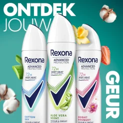 Rexona Women Advanced Protection Aloë Vera Antitranspirant Spray New