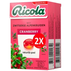 Ricola Cranberry Kruidenpastilles Clearance