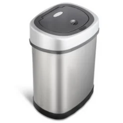 Rijoka Prullenbak met Sensor 12 Liter RVS Soft Close Vingerafdrukvrij Sale