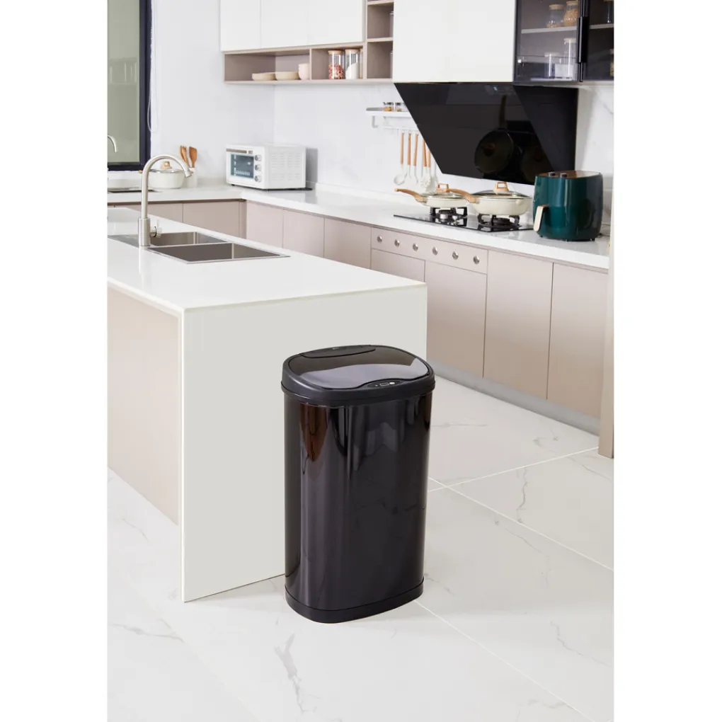 Rijoka Prullenbak Sensor Dubbel 50 Liter Recycle Soft Close Vingerafdrukvrij Discount
