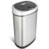 Rijoka Prullenbak Sensor 50 Liter RVS Soft Close Vingerafdrukvrij New