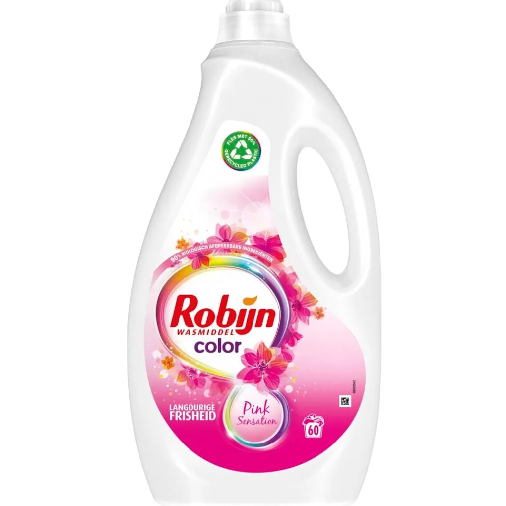 Robijn Color Pink Sensation Vloeibaar Wasmiddel Hot