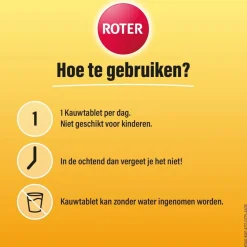 Roter Gebufferde Vitamine C 500mg Kauwtabletten Outlet