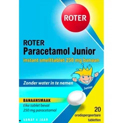 Roter Paracetamol Junior 250mg Smelttabletten Sale
