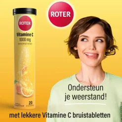 Roter Vitamine C 1000 mg Abrikoos-Sinaasappel Bruistabletten Best