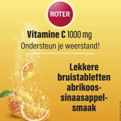 Roter Vitamine C 1000 mg Abrikoos-Sinaasappel Bruistabletten Sale