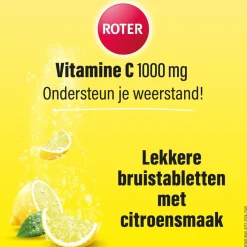Roter Vitamine C 1000 mg Citroen Bruistabletten Hot