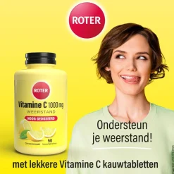 Roter Vitamine C 1000 mg Sterk Kauwtabletten Online