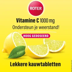 Roter Vitamine C 1000 mg Sterk Kauwtabletten Online