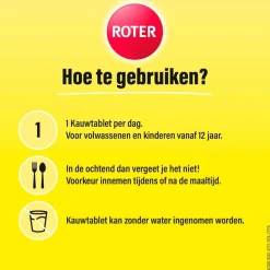 Roter Vitamine C 1000 mg Sterk Kauwtabletten Online