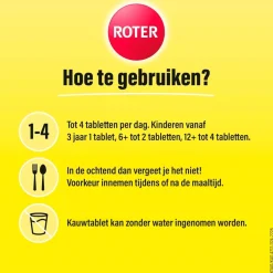 Roter Vitamine C 70 mg Suikervrije Kauwtabletten Clearance