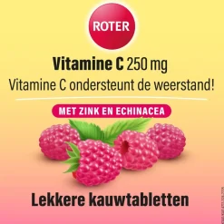 Roter Vitamine C 250 mg Weerstand Tabletten New