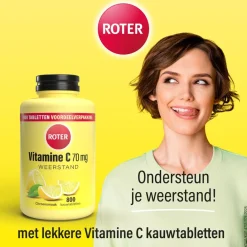 Roter Vitamine C 70mg Citroen Kauwtabletten Discount