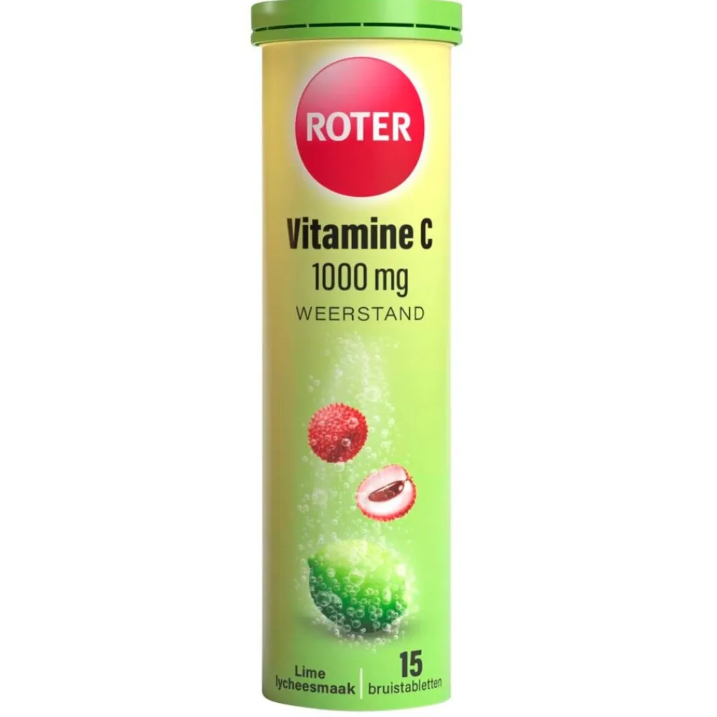 Roter Vitamine C 1000mg Lime Lychee Bruistabletten Online
