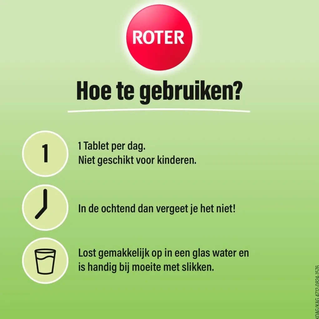 Roter Vitamine C 1000mg Lime Lychee Bruistabletten Online