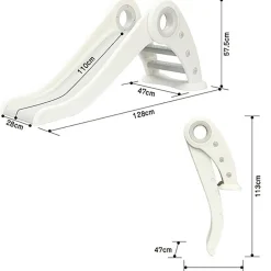 Russle Glijbaan Inklapbaar Peuter Outlet
