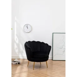 Overig Russle Schelp Fauteuil Velvet Clearance