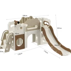 Russle Speeltoestel Kasteel XL met Glijbaan Outlet