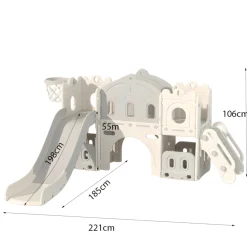 Russle Speeltoestel Kasteel XL met Glijbaan Discount