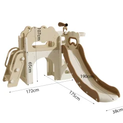 Russle Speeltoestel Toren Luxe Kasteel met Glijbaan Best