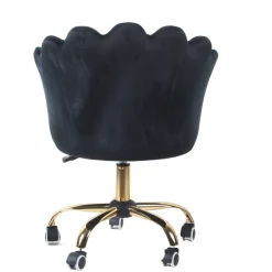 Russle Velvet Schelp Bureaustoel Hot