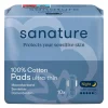 Sanature 100% Katoenen Ultra Thin Night Maandverband Hot