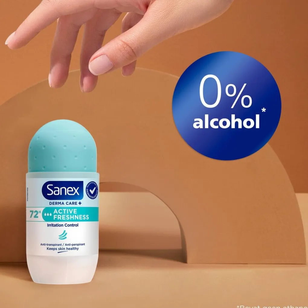 Sanex Derma Care+ Active Freshness 72h Antitranspirant Deodorant Roller Best
