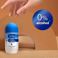 Sanex Derma Care+ Extra Control 72h Antitranspirant Deodorant Roller Clearance