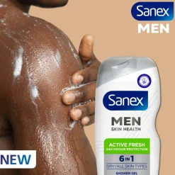 Sanex Men Skin Health 6-in-1 Active Fresh Douchegel Outlet