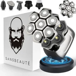 Sansbeauté Hoofdscheerapparaat + Extra Scheerkop - Skull Shaver - Pro Magnetic Outlet